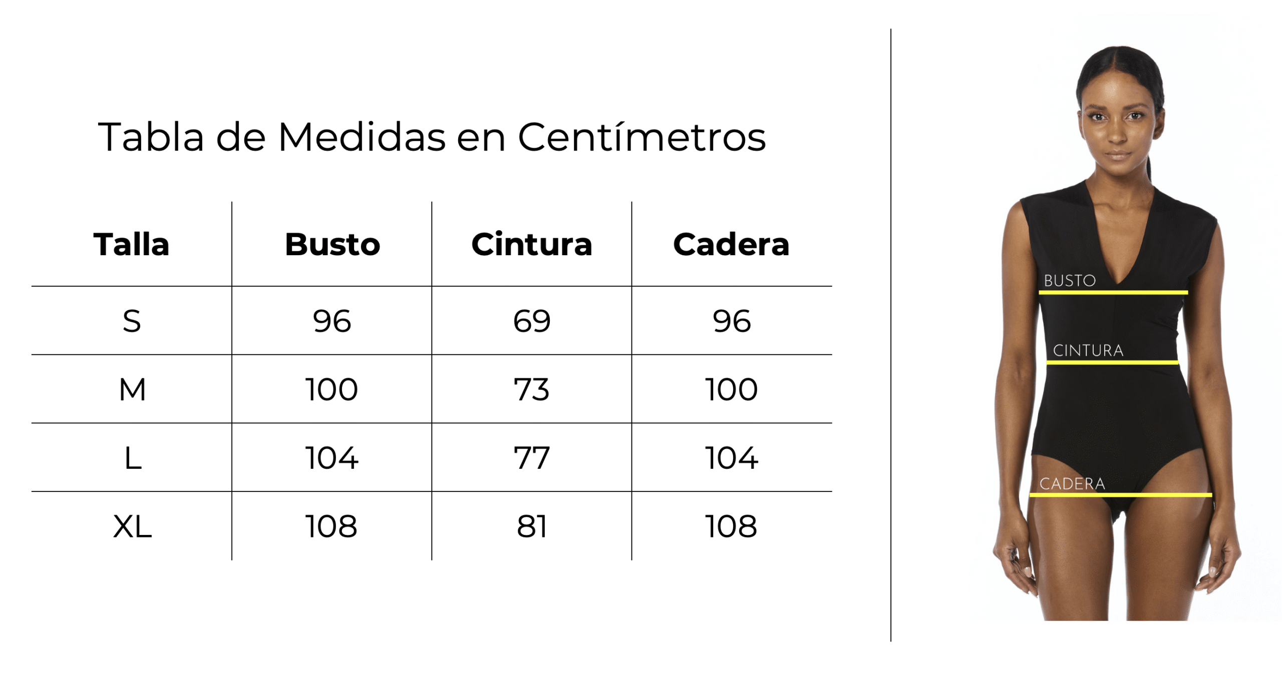 guia de tallas diego guarnizo