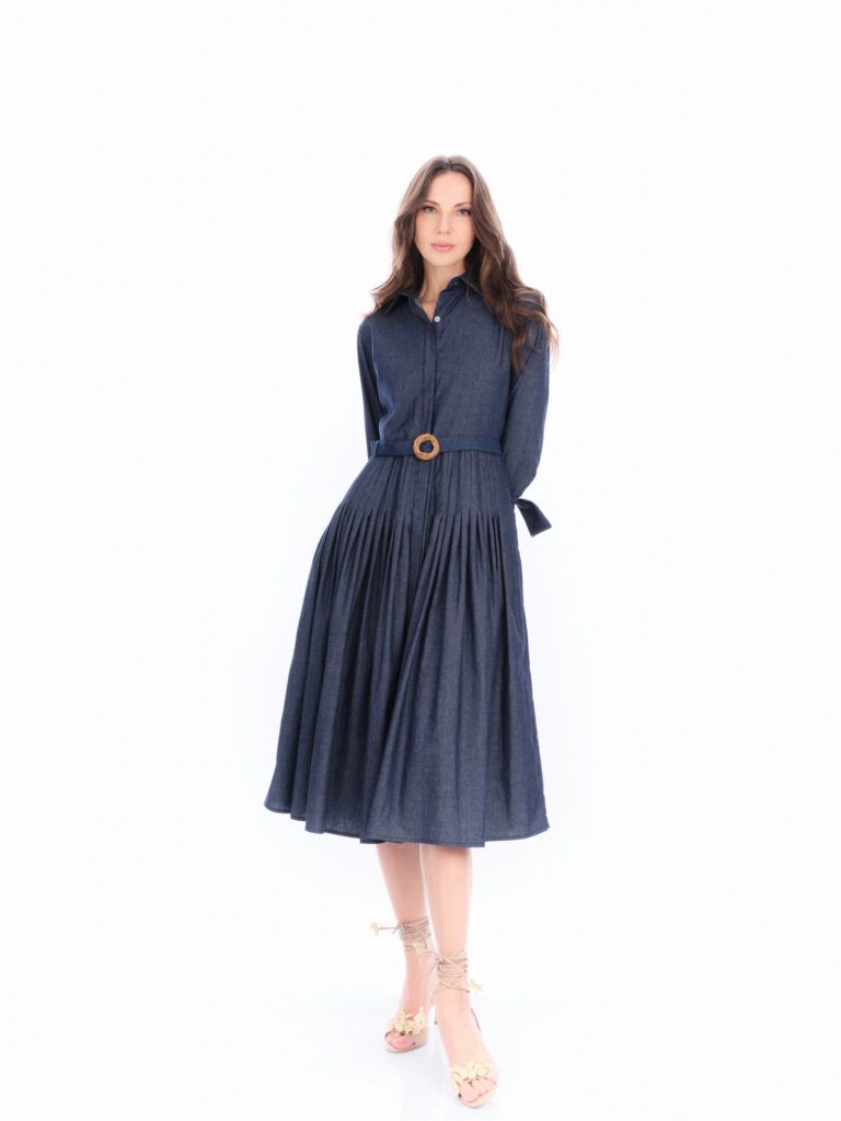 VESTIDO CAMISERO AZULEJO