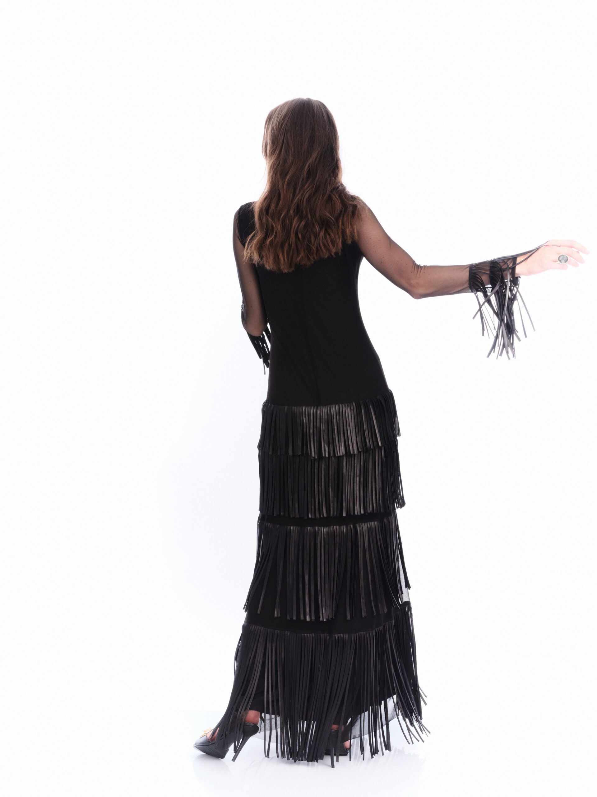 VESTIDO MESH MONSERRATE FLECOS - Imagen 6