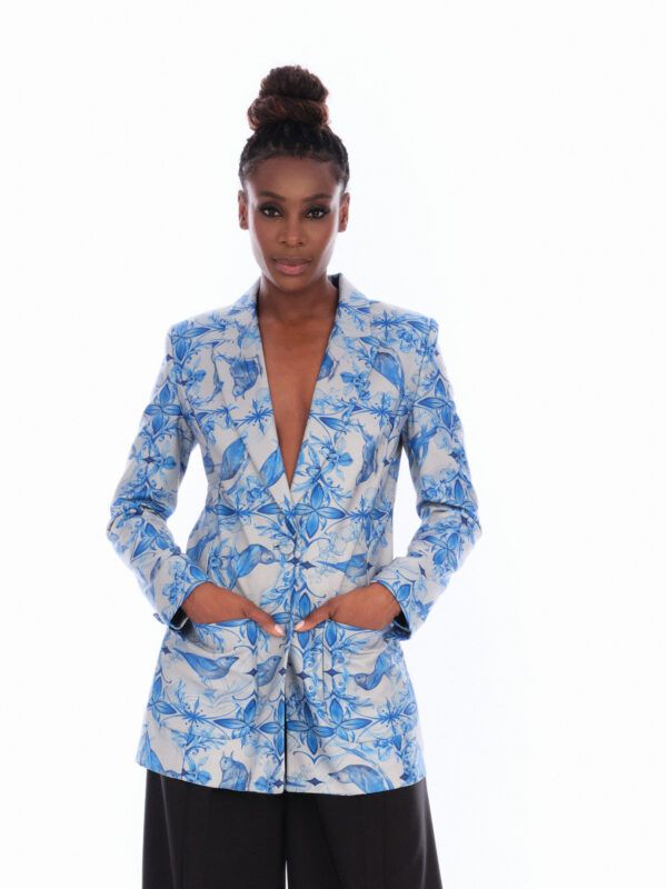 BLAZER AZULEJO GRIS
