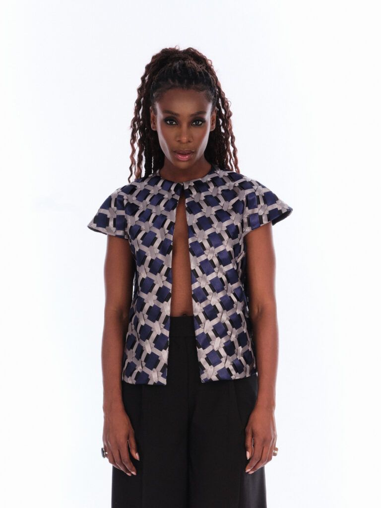 CHAQUETA AZULEJO TURQUÍ