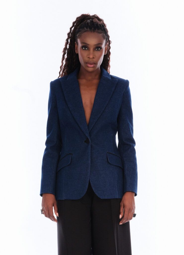 BLAZER AZULEJO ÍNDIGO