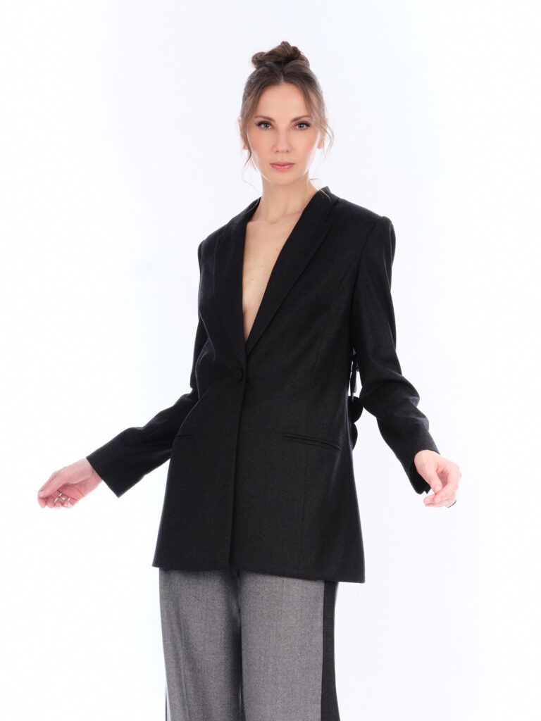 BLAZER PAÑO AZULEJO REAL