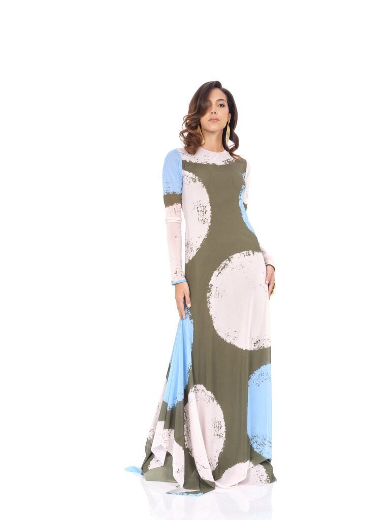 VESTIDO MESH GUAJIRA VERDE