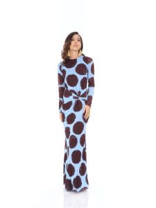 VESTIDO MESH GUAJIRA AZUL