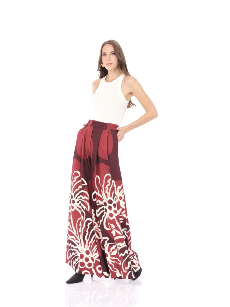 FALDA PANTALÓN ALISIO ROJO